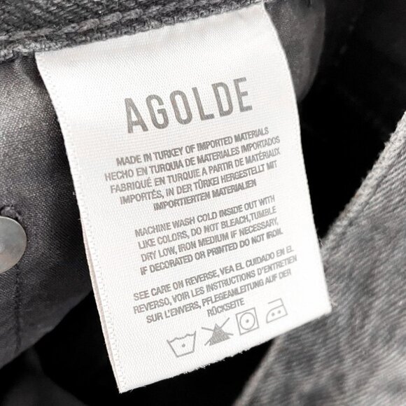 AGOLDE Criss-Cross Straight Jeans - Picture 12 of 13